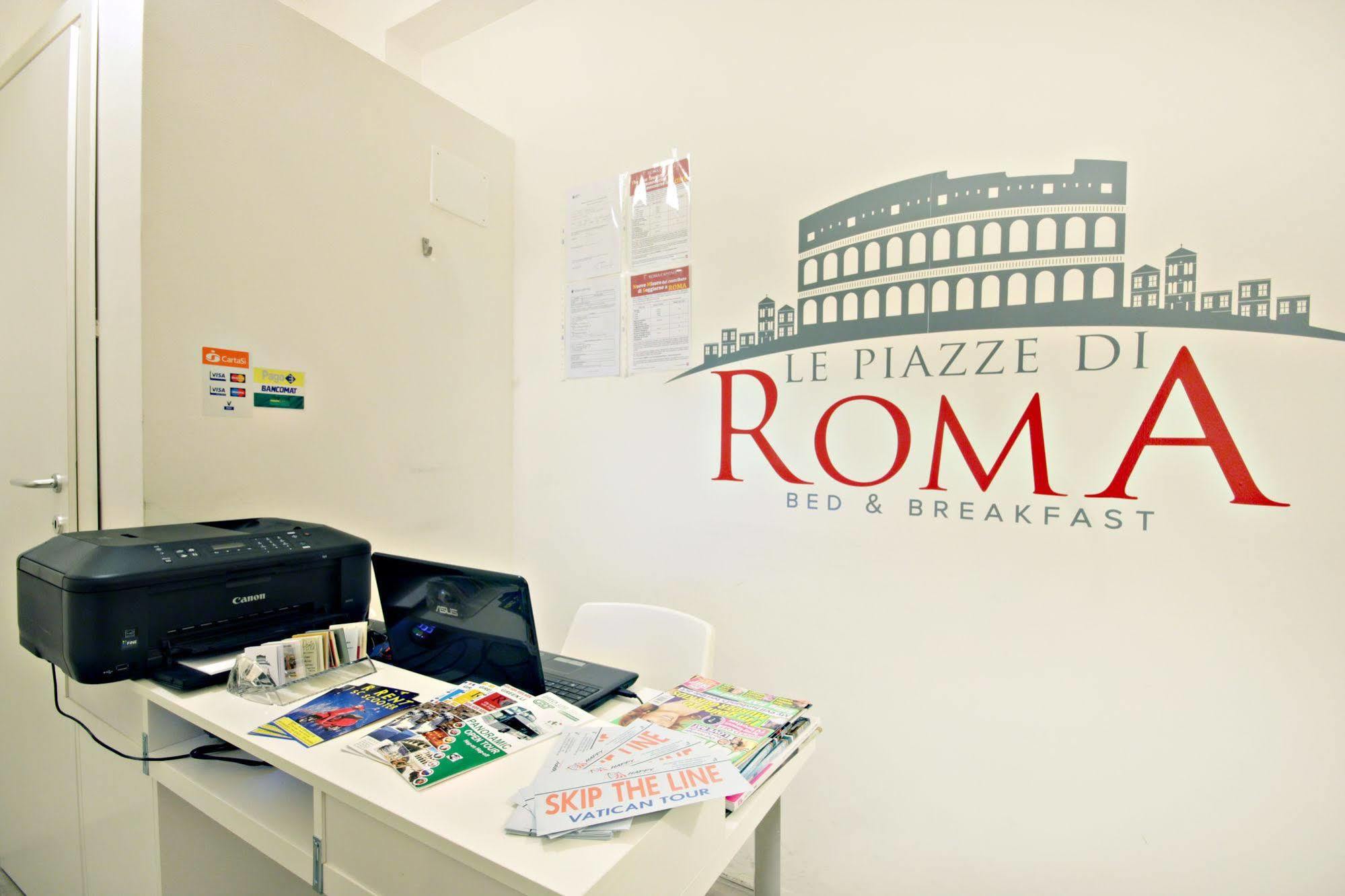 مبيت وإفطار Le Piazze Di Roma المظهر الخارجي الصورة